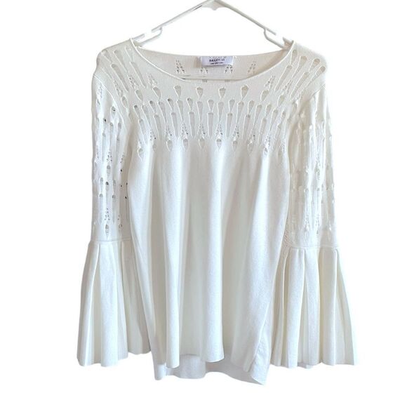 BAILEY 44 Street Fair Sweater White Size Large - Picture 2 of 8